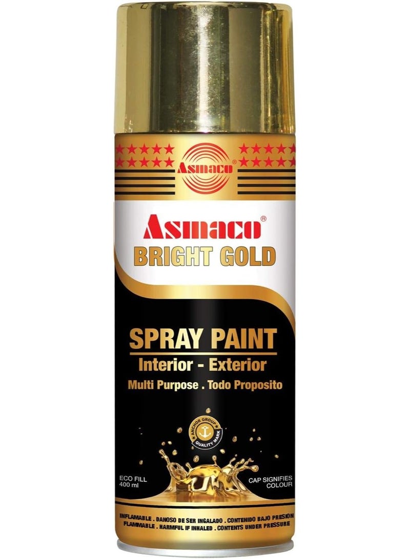 Asmaco-Spray Paint Bright Gold